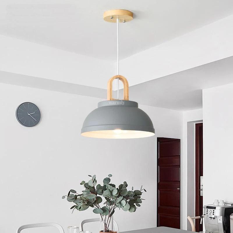 Cornice – Nordic Iron & Wood LED Pendant Shade