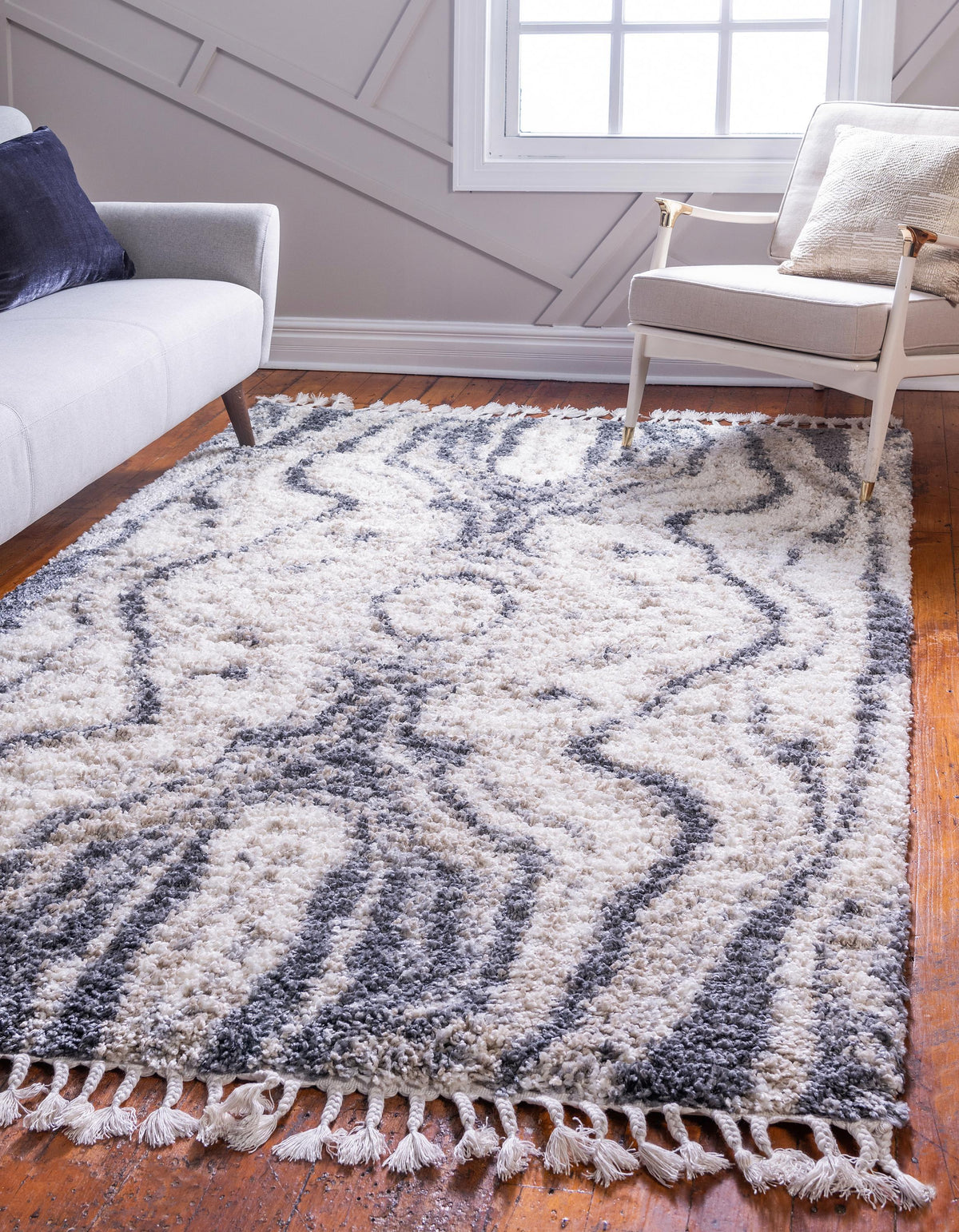 Clemence – Marbled Shag Area Rug