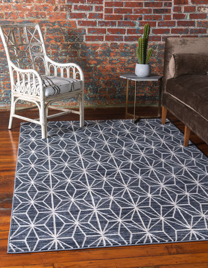 Elodie – Geometric Pattern Modern Rug