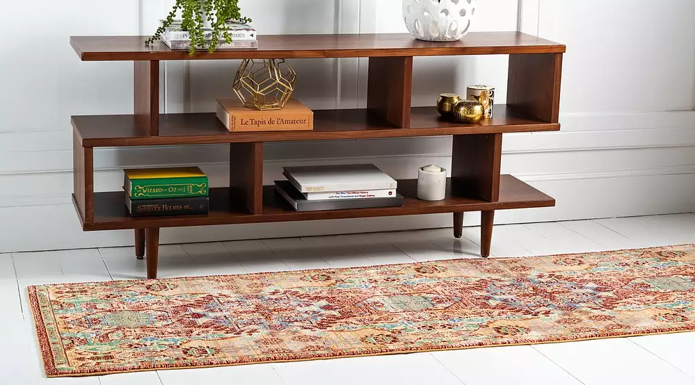 Sancerre – Earth-Tone Vintage Pattern Rug