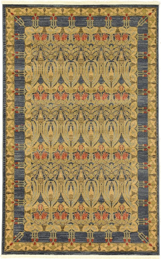 Brienne – Fringed Vintage-Style Area Rug