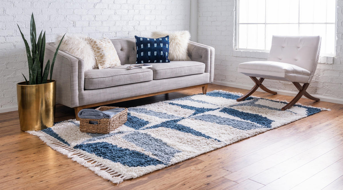 Vosges – Modern Two-Tone Shag Area Rug