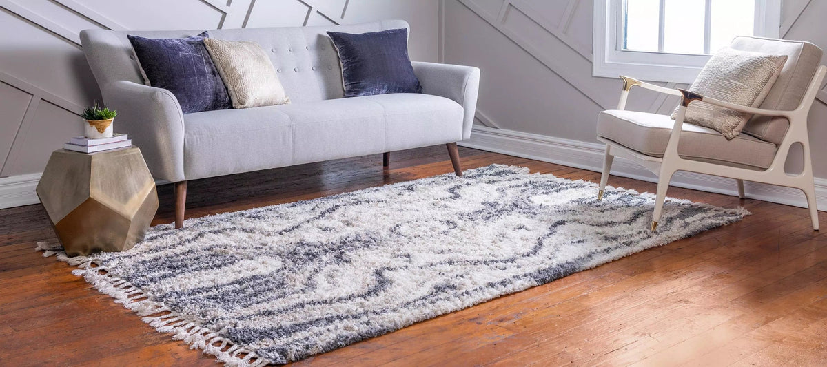 Clemence – Marbled Shag Area Rug