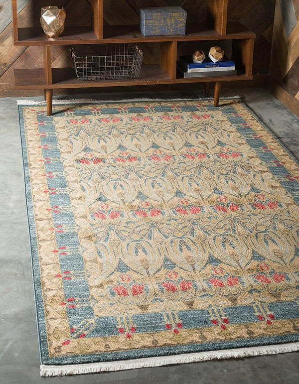 Brienne – Fringed Vintage-Style Area Rug