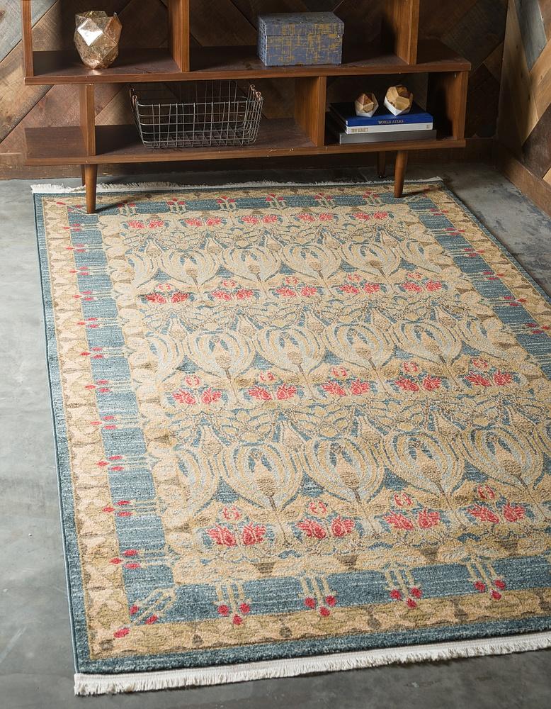 Brienne – Fringed Vintage-Style Area Rug