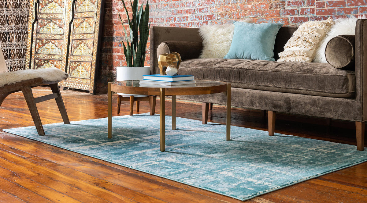 Manon – Distressed-Look Modern Area Rug