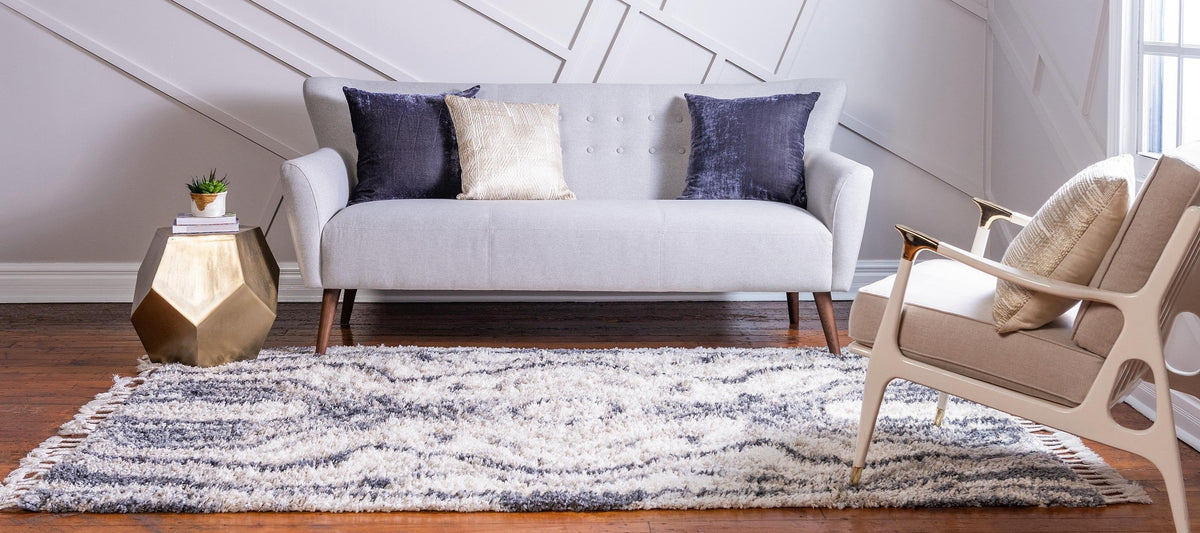 Clemence – Marbled Shag Area Rug