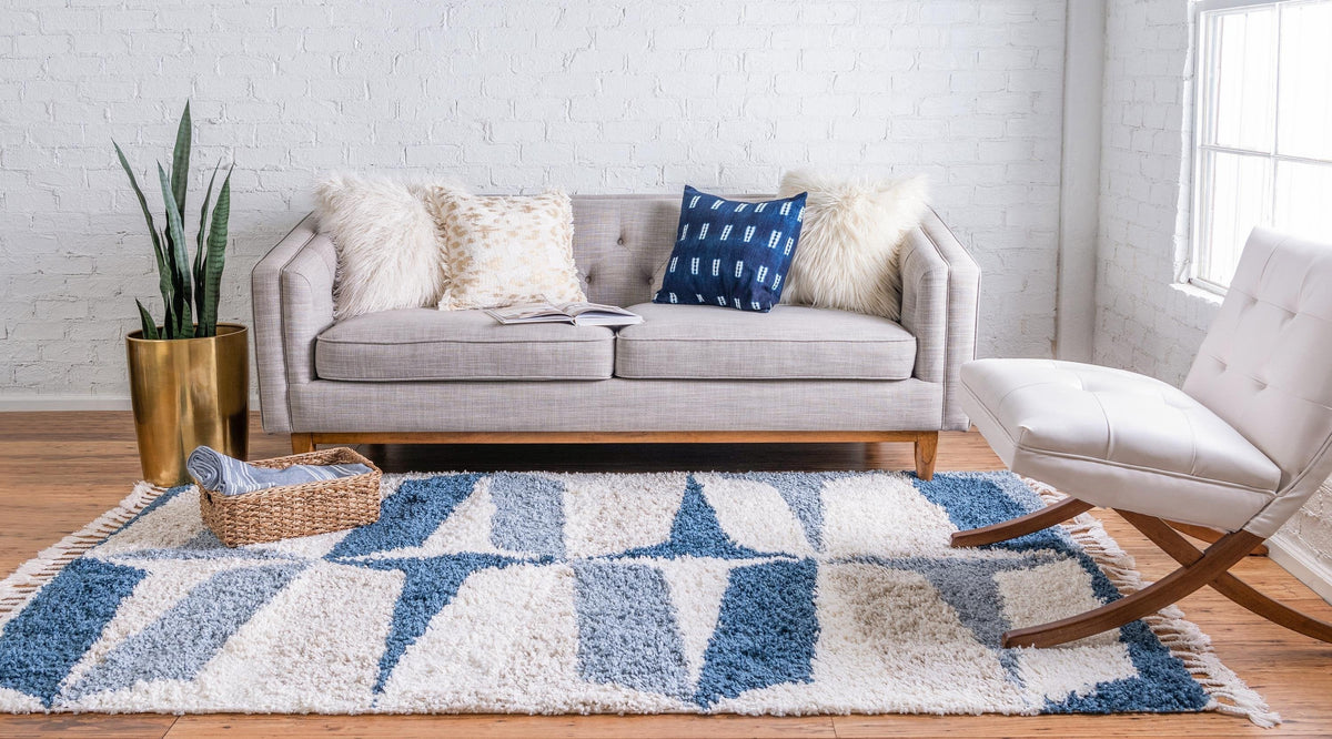Vosges – Modern Two-Tone Shag Area Rug
