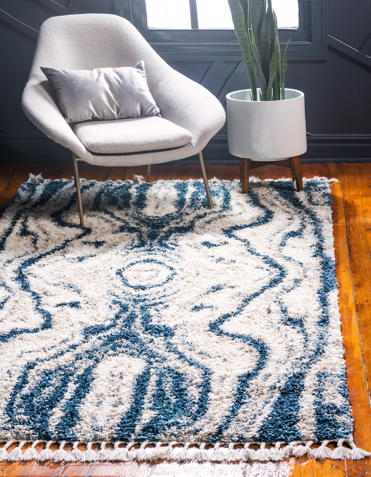 Clemence – Marbled Shag Area Rug