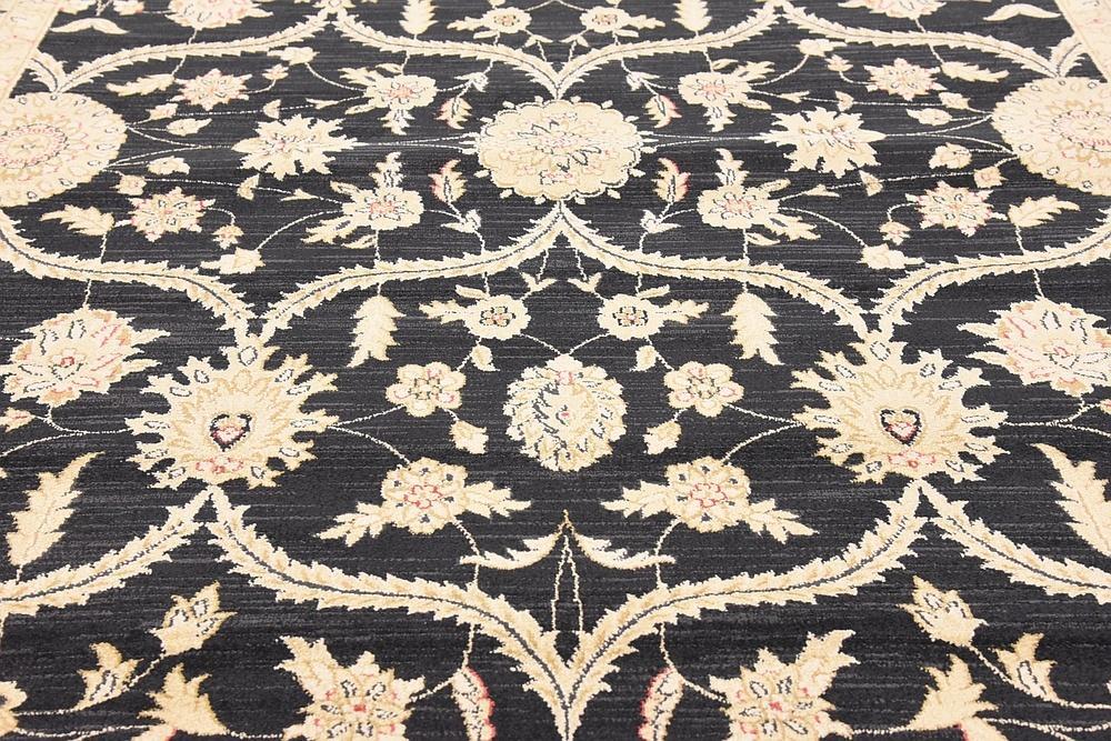 Saumur – Bordered Vintage-Pattern Area Rug