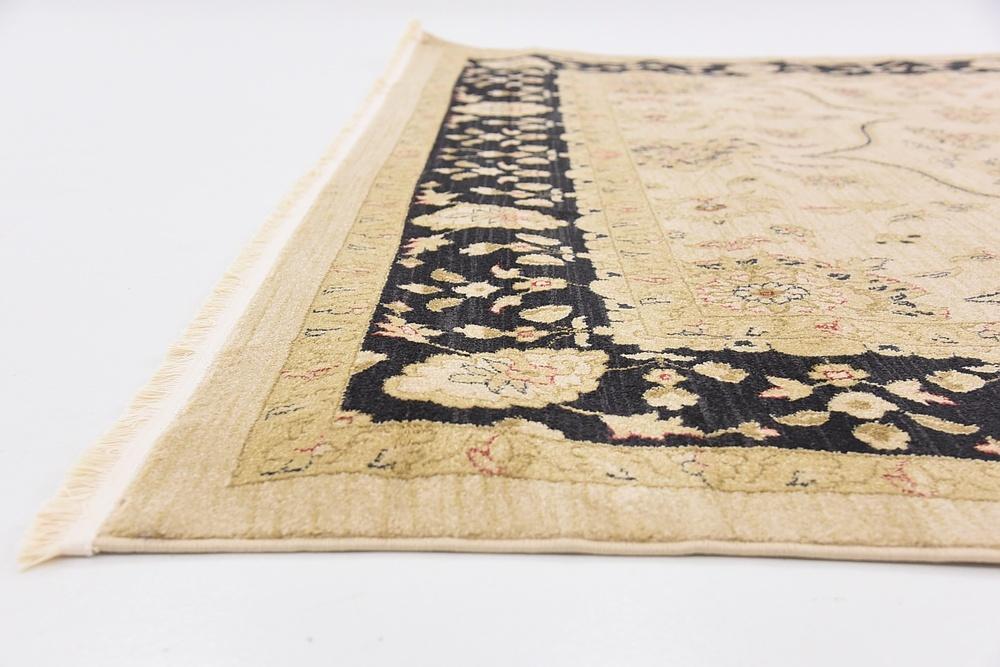 Saumur – Bordered Vintage-Pattern Area Rug
