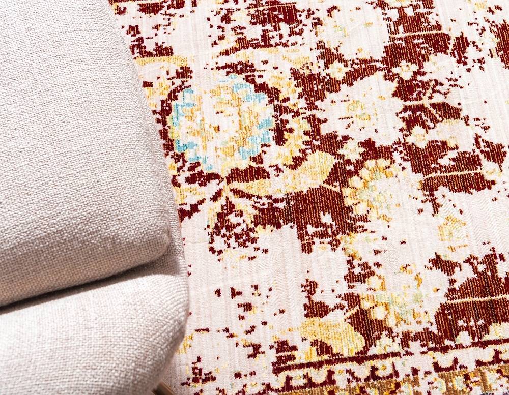 Amboise – Distressed Vintage-Style Low-Pile Rug