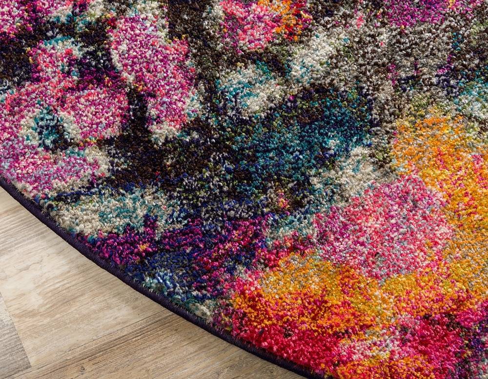 Margaux – Purple Watercolor Abstract Area Rug
