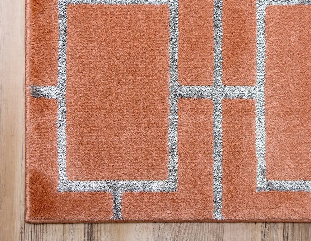Sevres – Cube Pattern Two-Tone Area Rug
