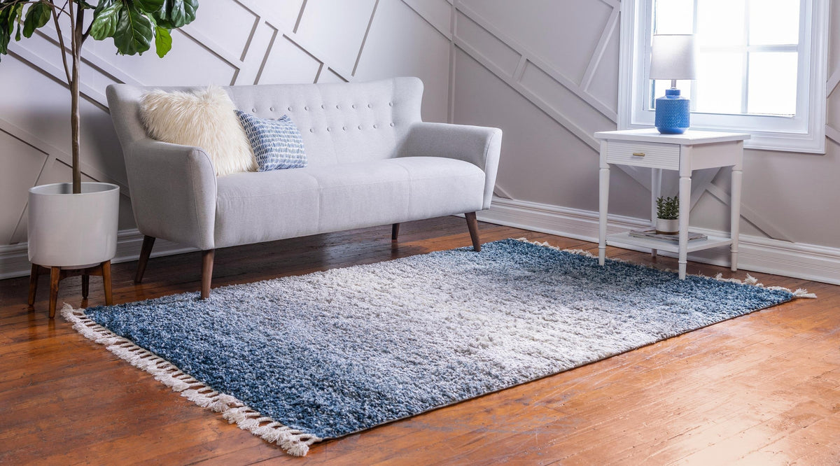Delphine – Ombre Gradient Shag Rug