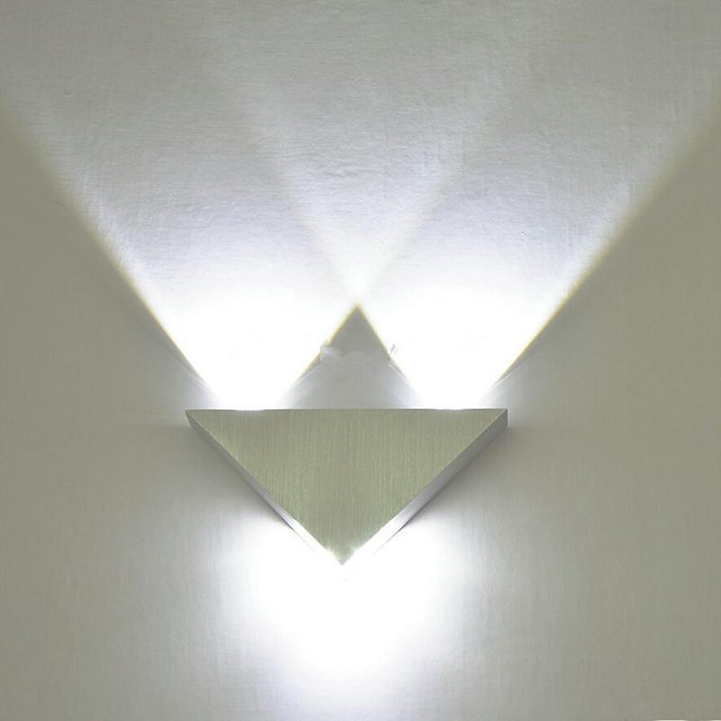 Holt – Triangular Crystal LED Wall Light