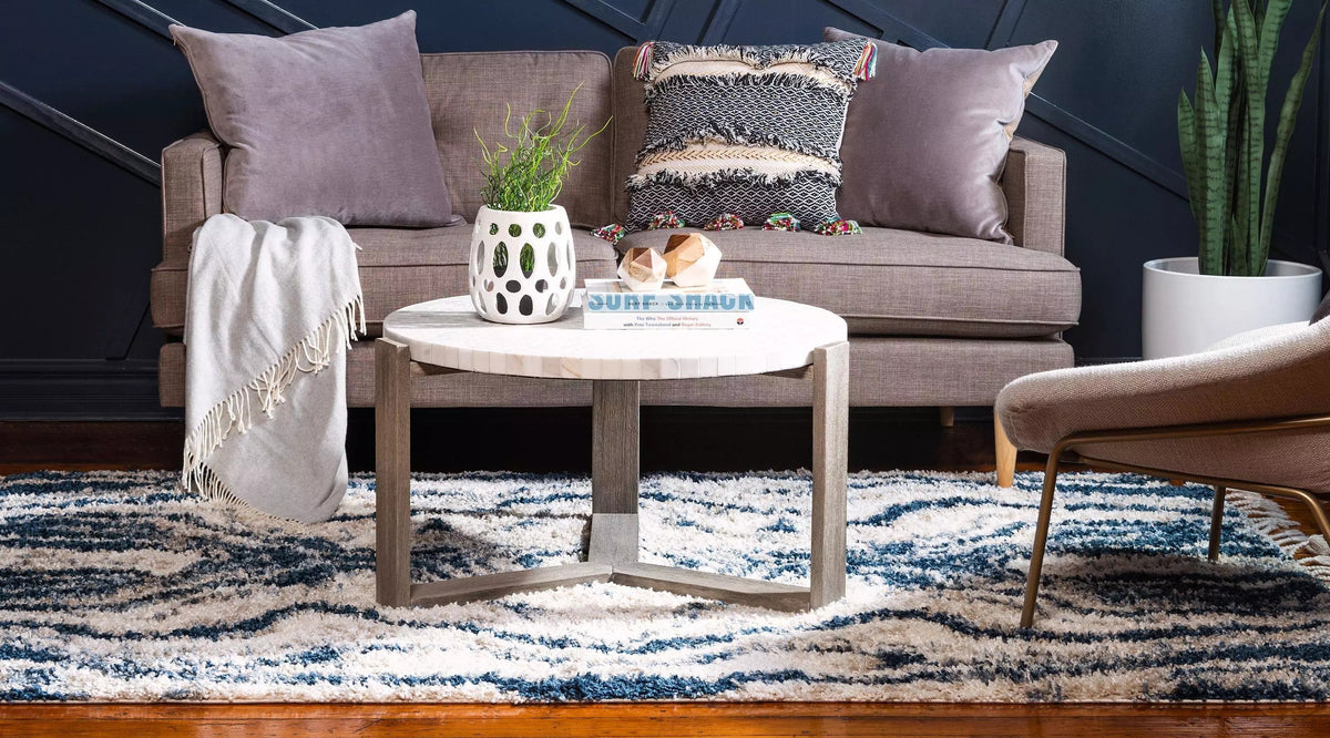 Clemence – Marbled Shag Area Rug