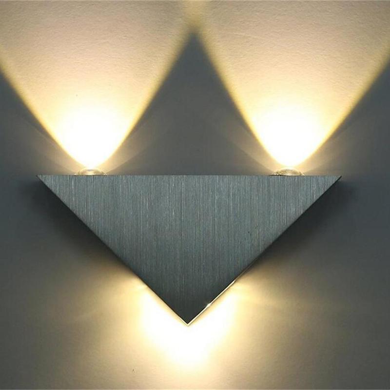 Holt – Triangular Crystal LED Wall Light