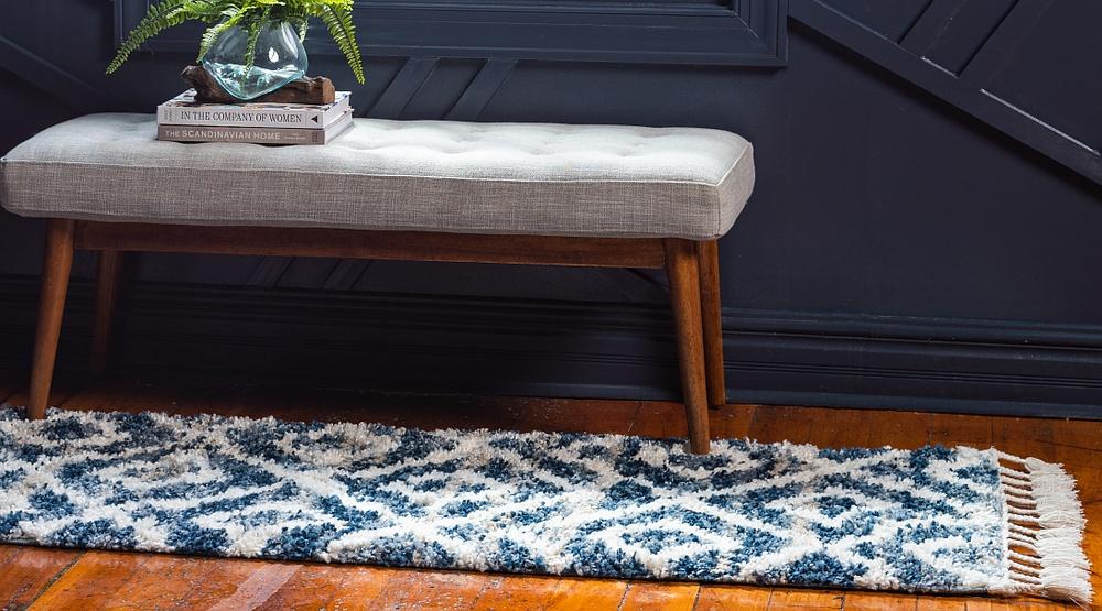 Aubrac – Diamond Lattice Shag Rug