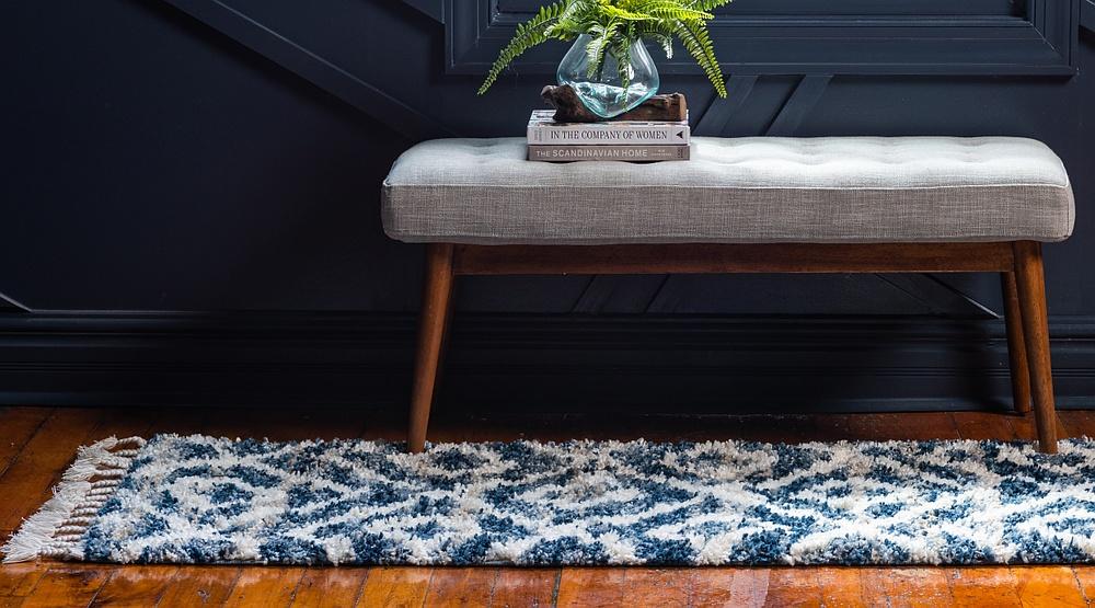 Aubrac – Diamond Lattice Shag Rug