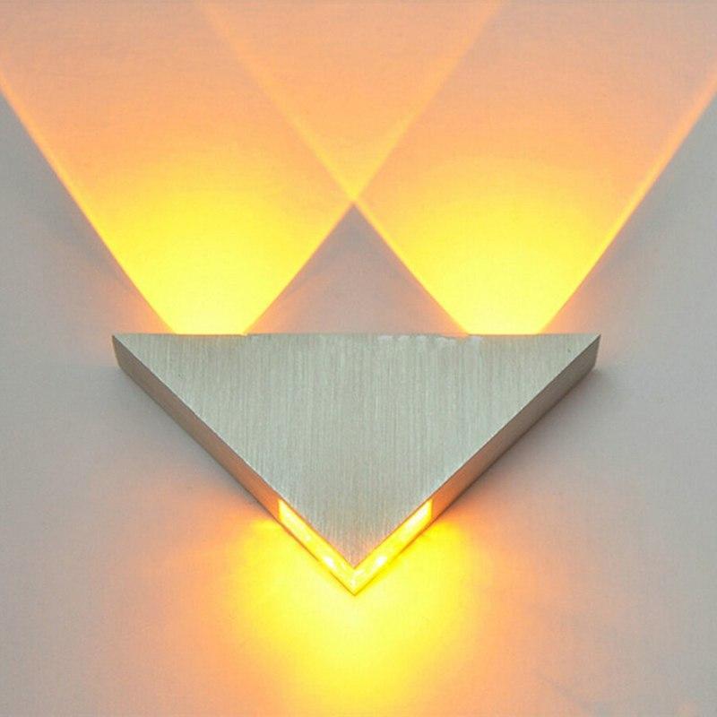 Holt – Triangular Crystal LED Wall Light