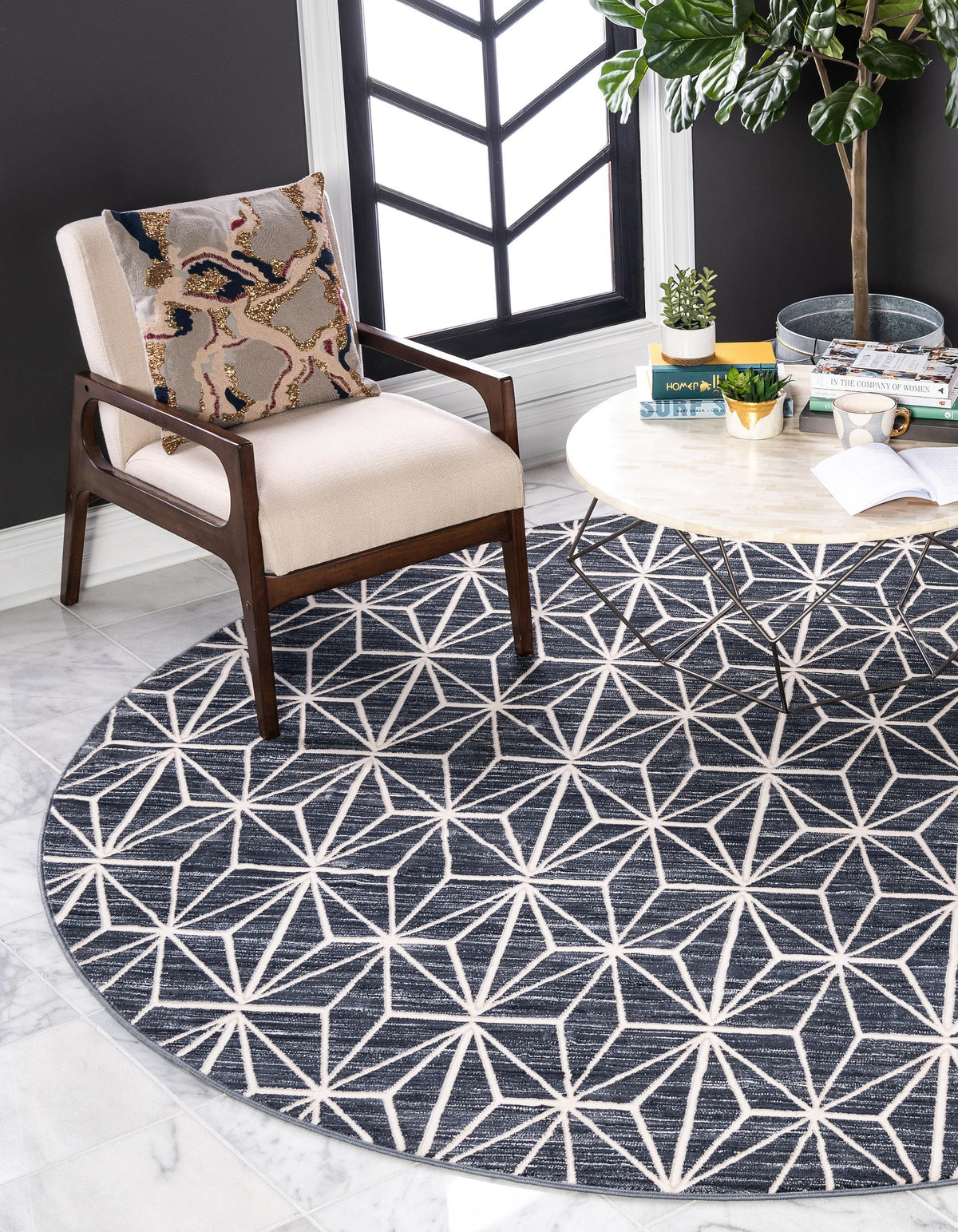 Elodie – Geometric Pattern Modern Rug