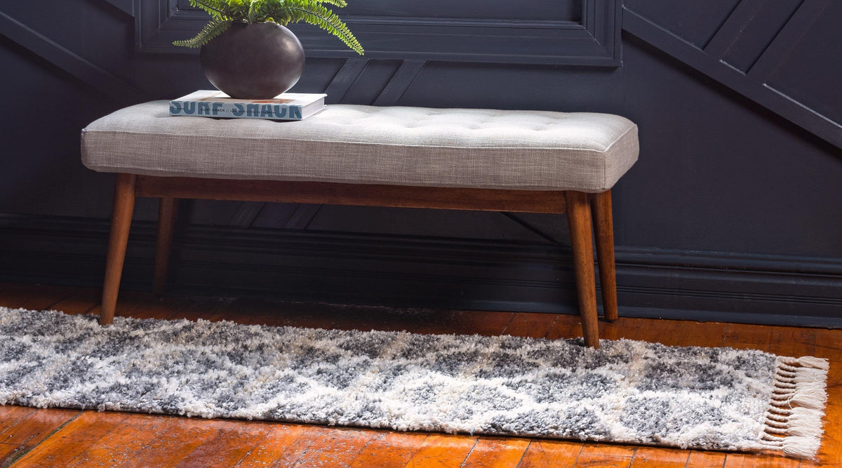 Arles – Patterned Plush Shag Area Rug