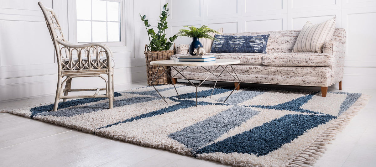 Vosges – Modern Two-Tone Shag Area Rug
