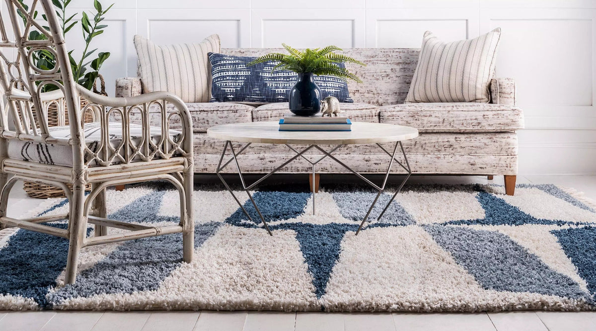 Vosges – Modern Two-Tone Shag Area Rug