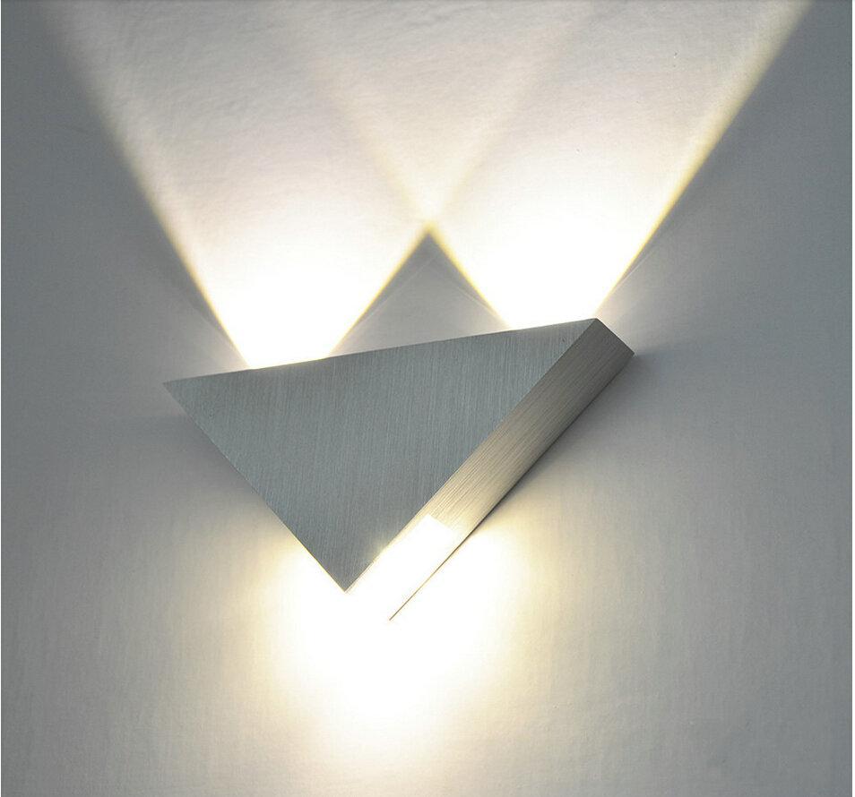 Holt – Triangular Crystal LED Wall Light