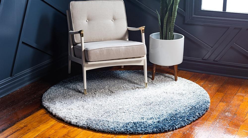 Delphine – Ombre Gradient Shag Rug