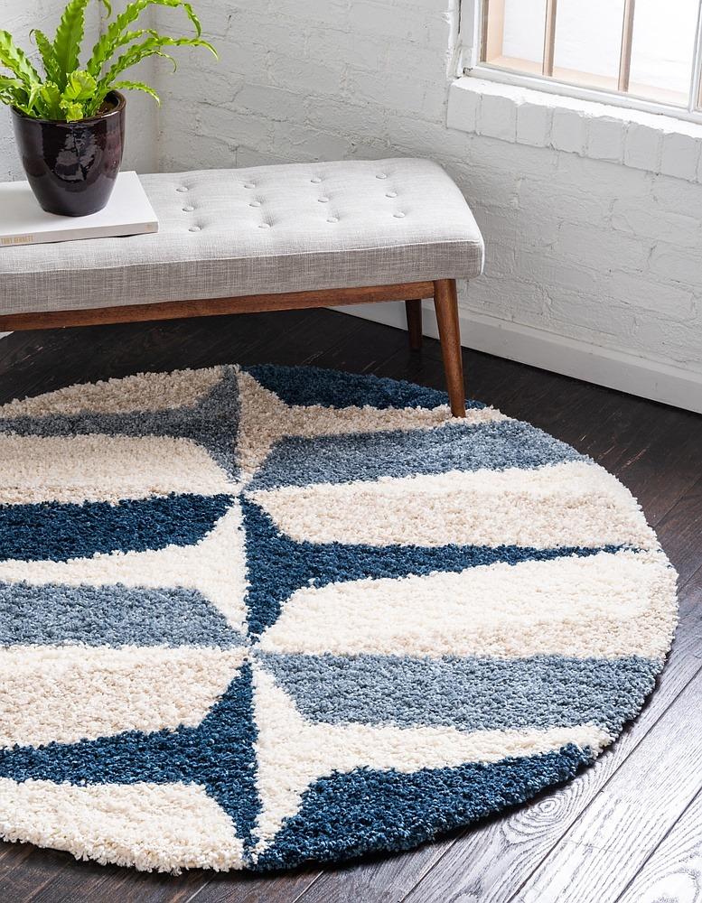 Vosges – Modern Two-Tone Shag Area Rug