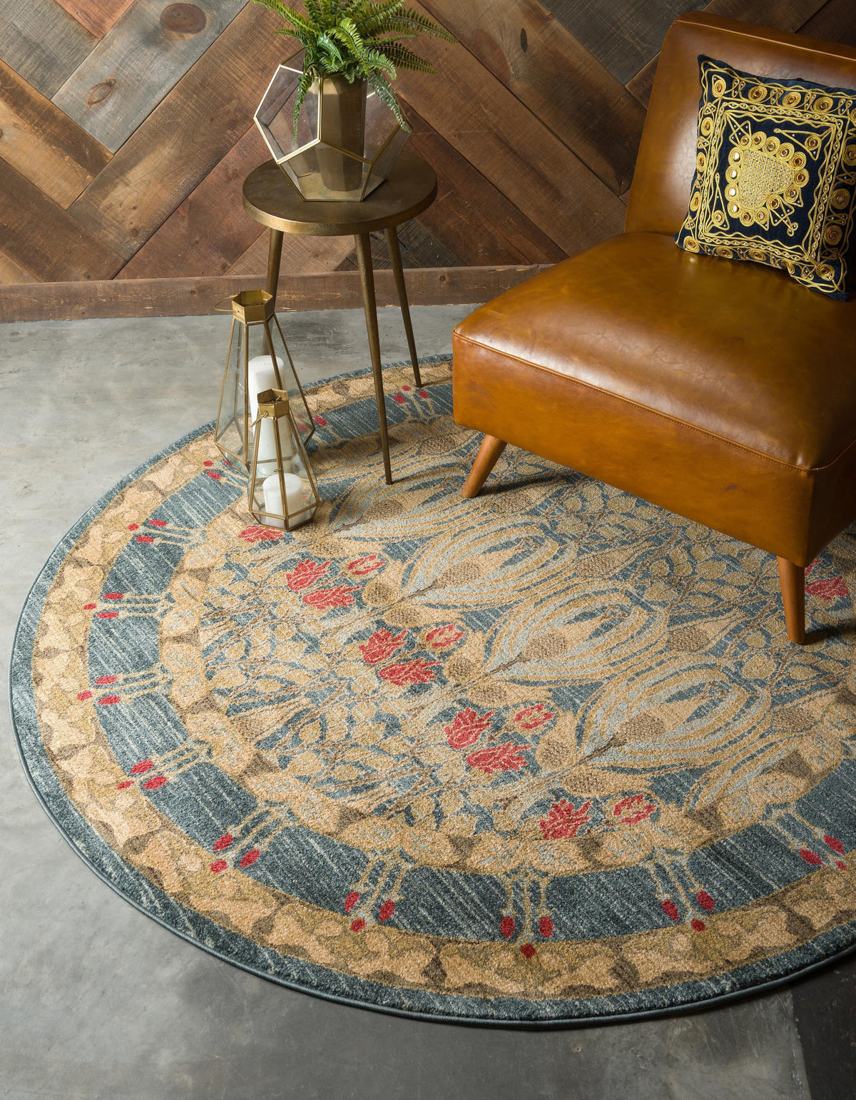 Brienne – Fringed Vintage-Style Area Rug