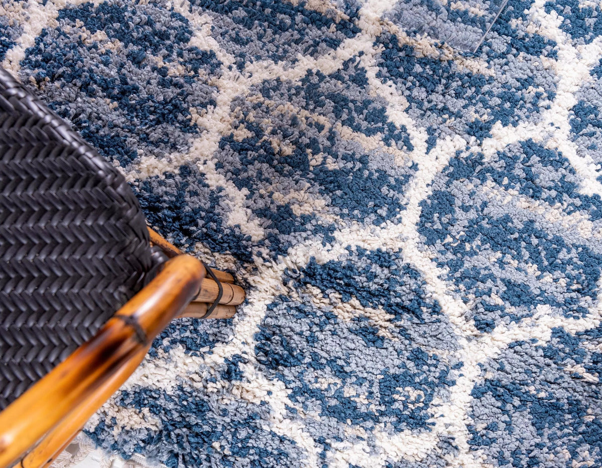 Arles – Patterned Plush Shag Area Rug