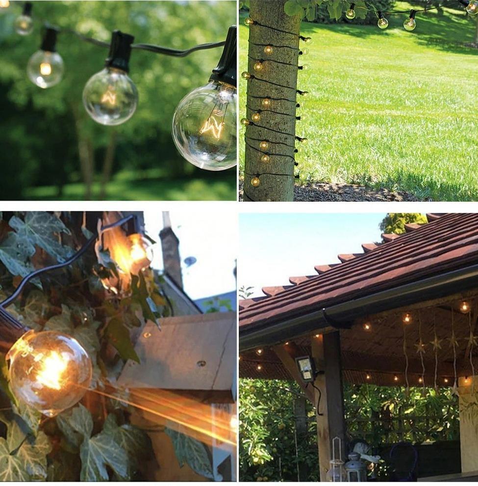 Niwa – Weatherproof G40 Outdoor String Lights