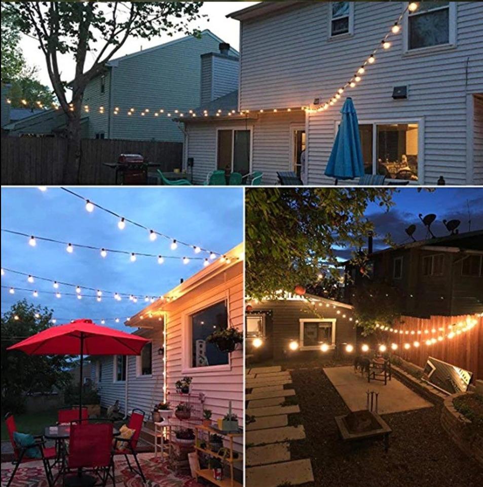 Niwa – Weatherproof G40 Outdoor String Lights