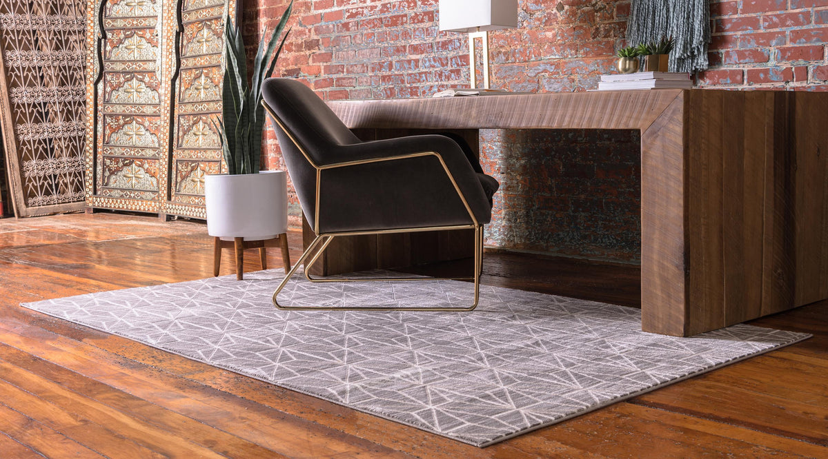 Elodie – Geometric Pattern Modern Rug