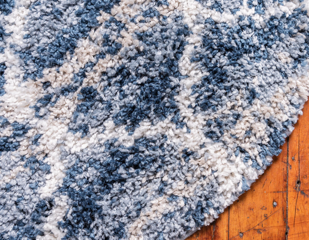 Arles – Patterned Plush Shag Area Rug