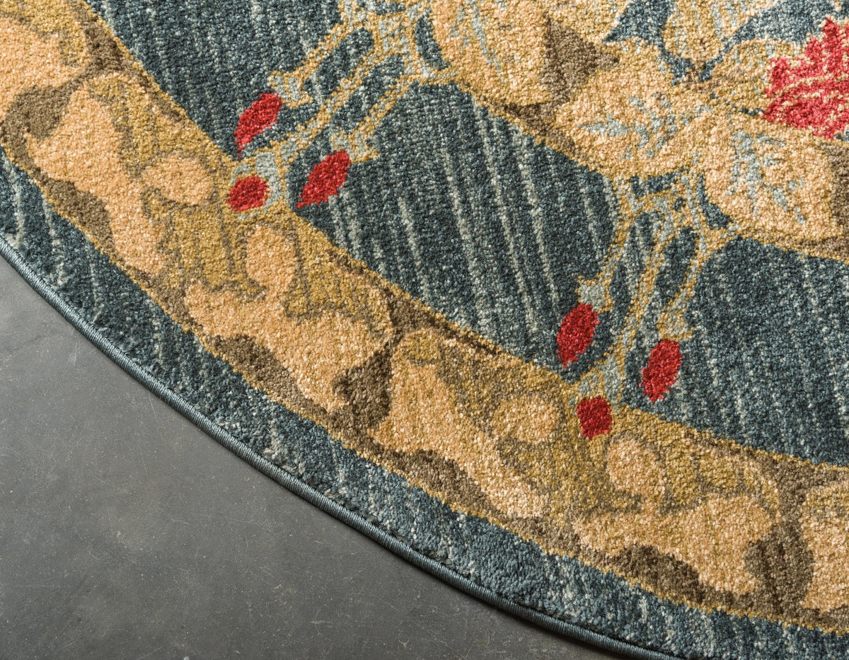 Brienne – Fringed Vintage-Style Area Rug