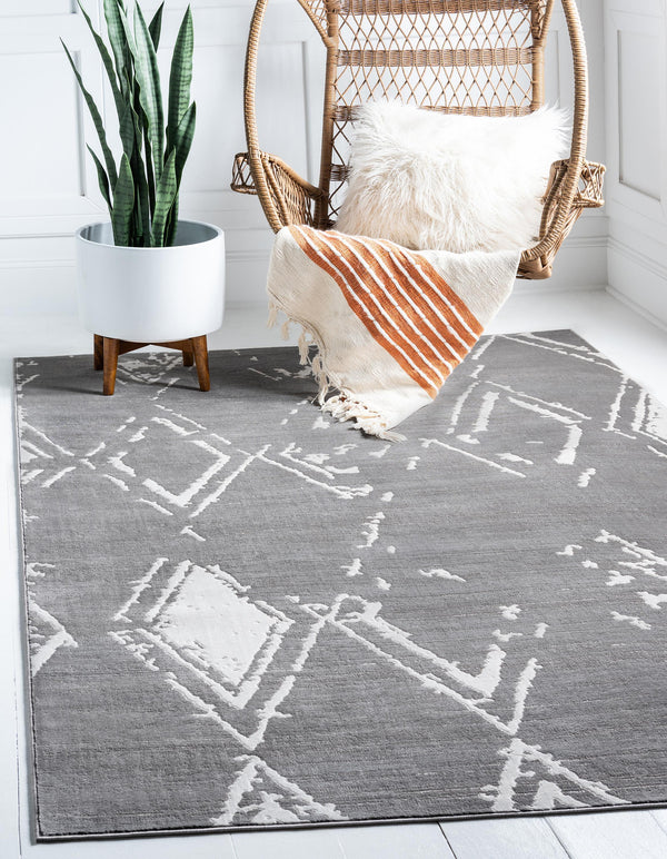 Nimes – Faded Diamond Motif Area Rug