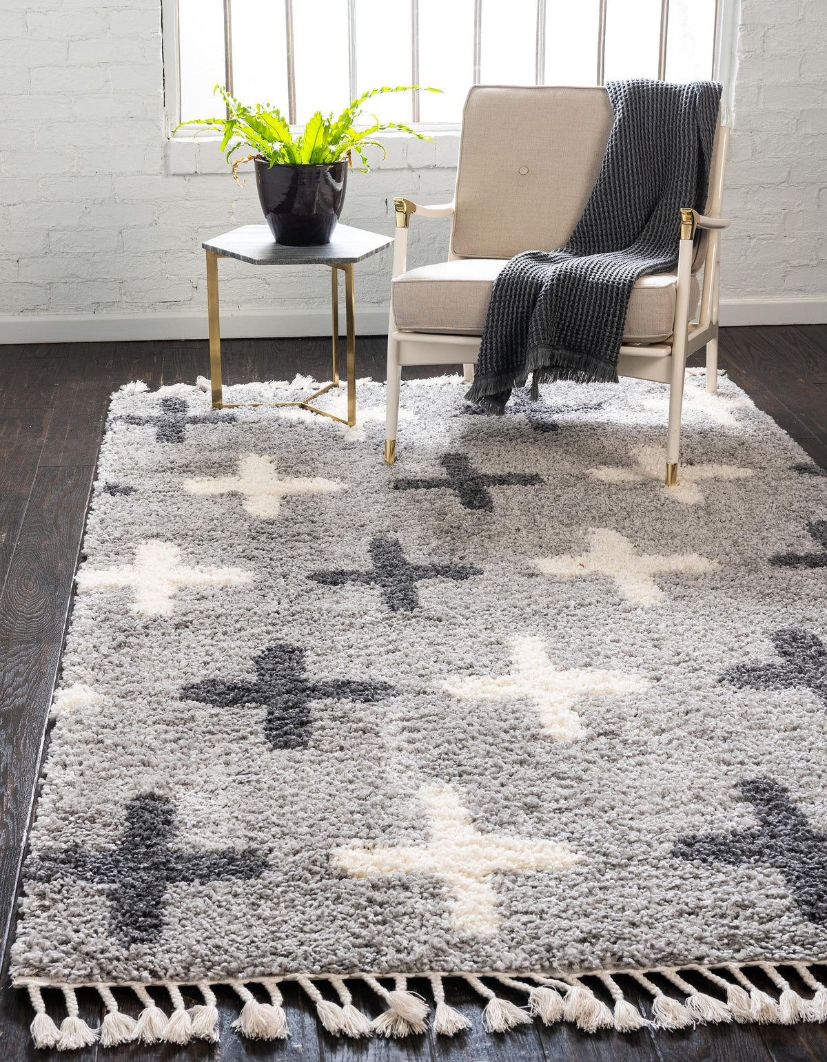Bayeux – Nordic Two-Tone Shag Rug