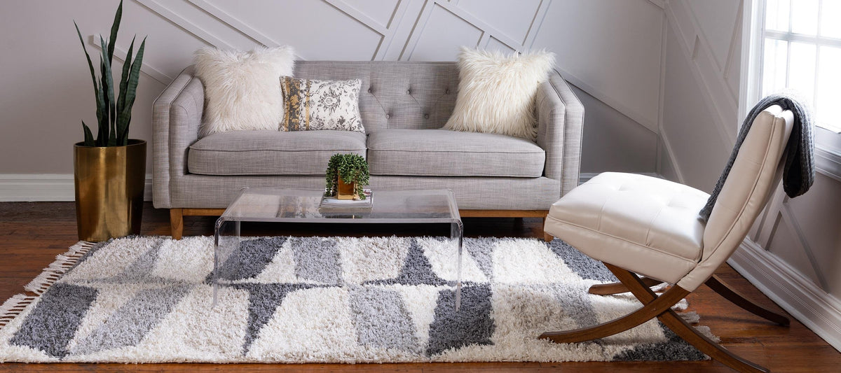 Vosges – Modern Two-Tone Shag Area Rug
