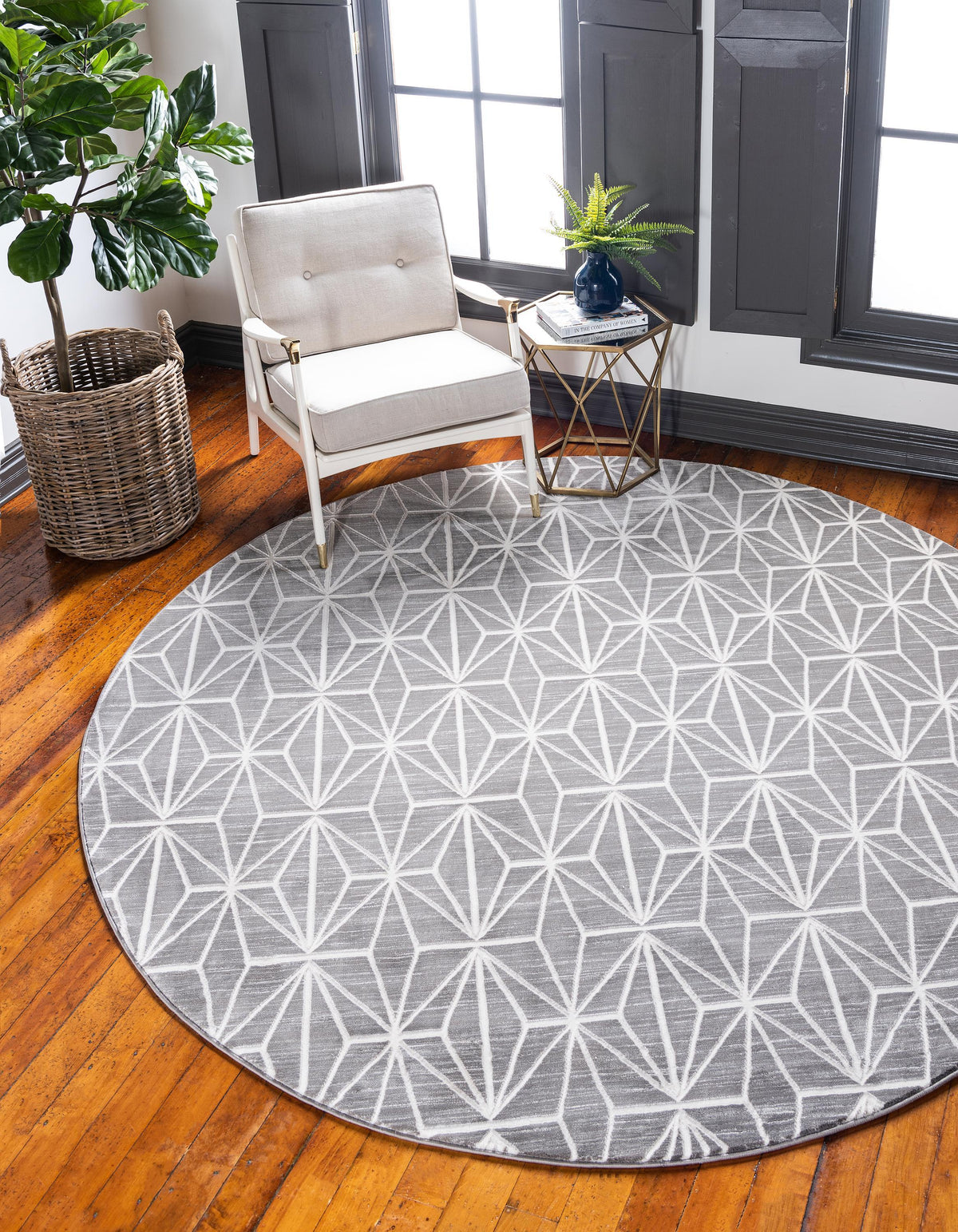 Elodie – Geometric Pattern Modern Rug