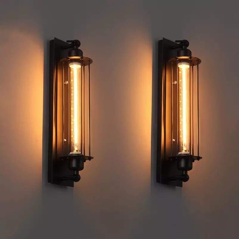 Rothwell – Industrial Iron Bar Wall Sconce