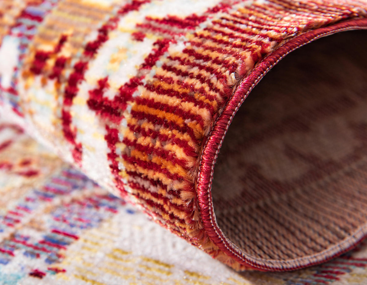 Amboise – Distressed Vintage-Style Low-Pile Rug