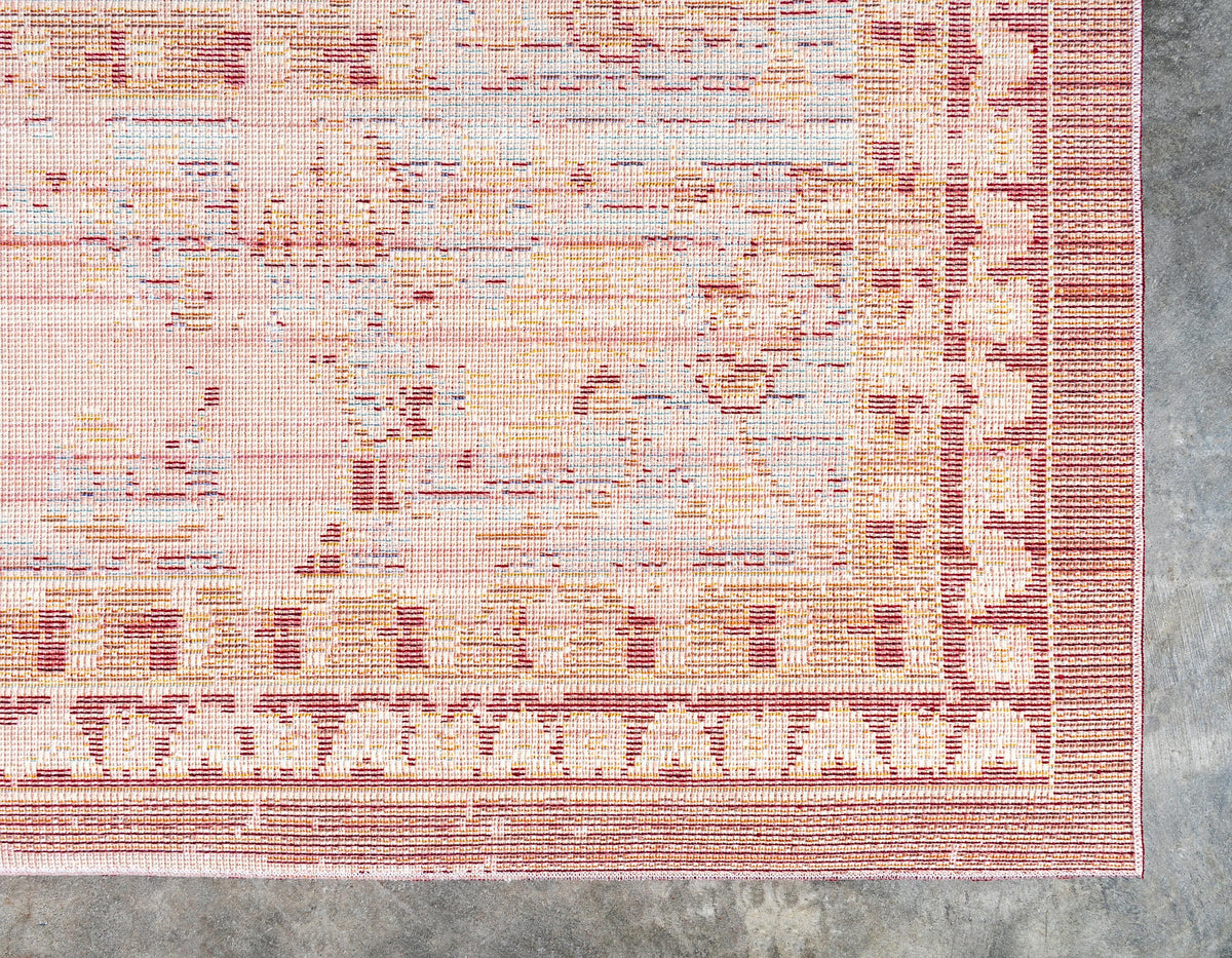 Amboise – Distressed Vintage-Style Low-Pile Rug