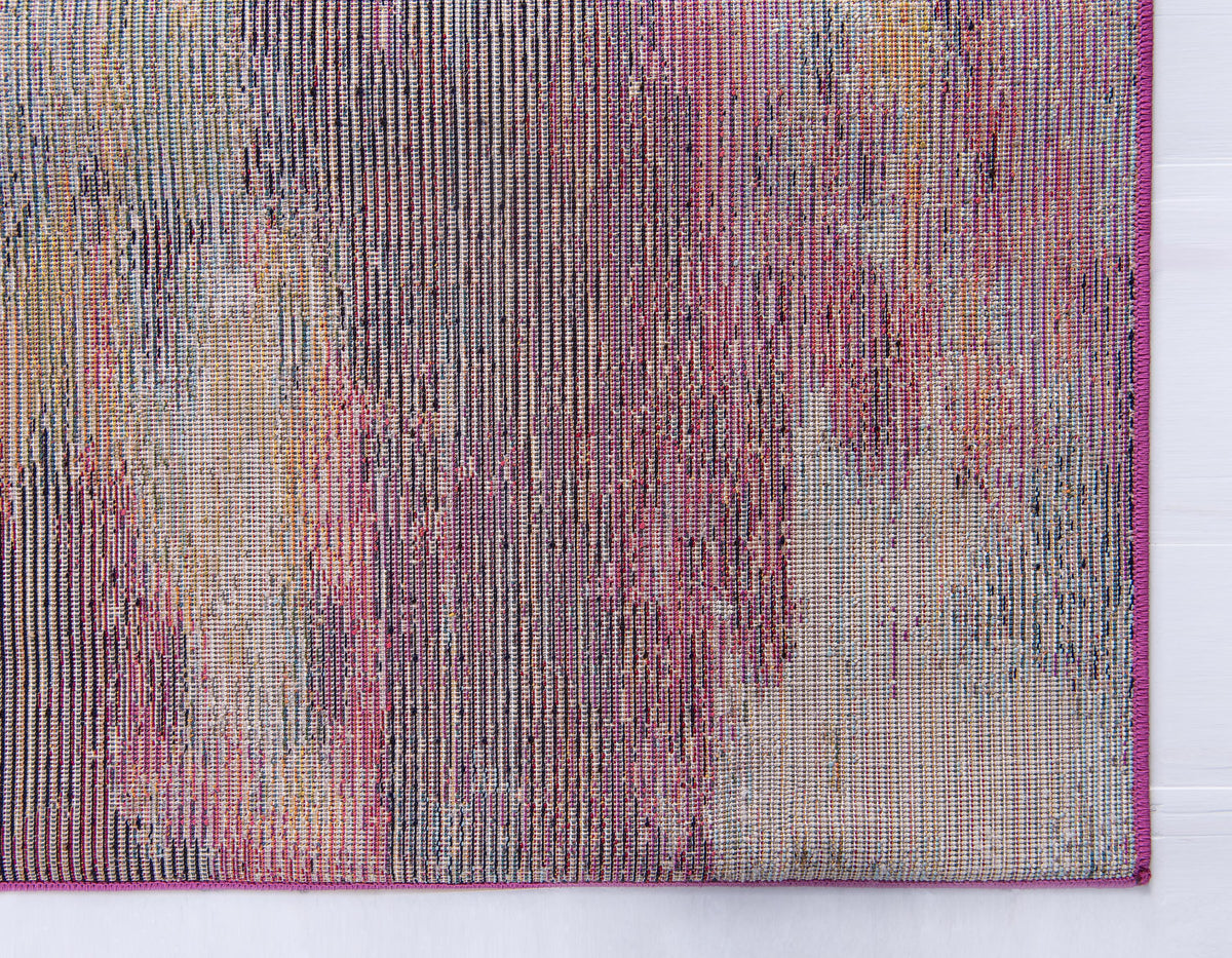 Margaux – Purple Watercolor Abstract Area Rug