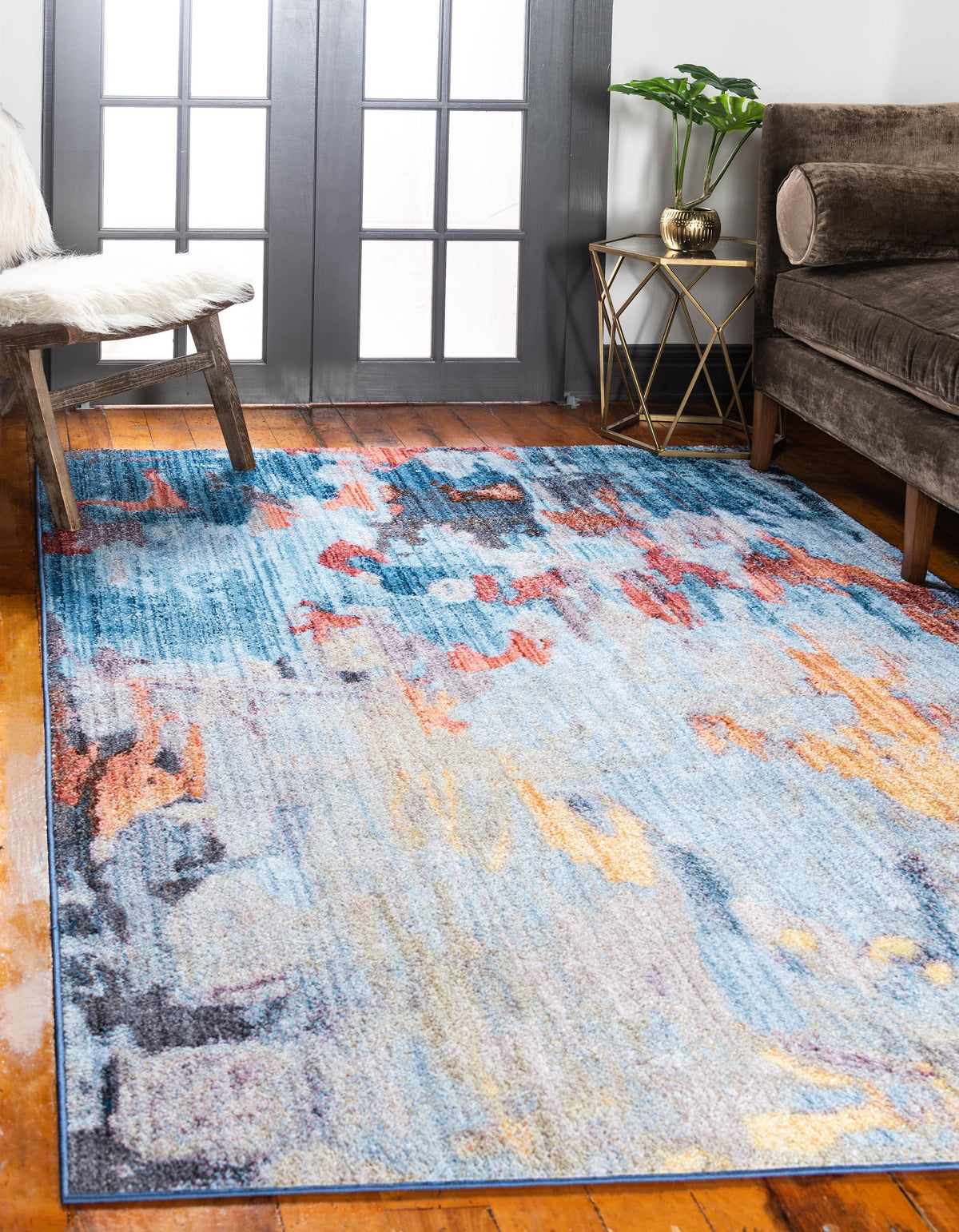 Aurelie – Sunrise Tones Color-Blend Rug