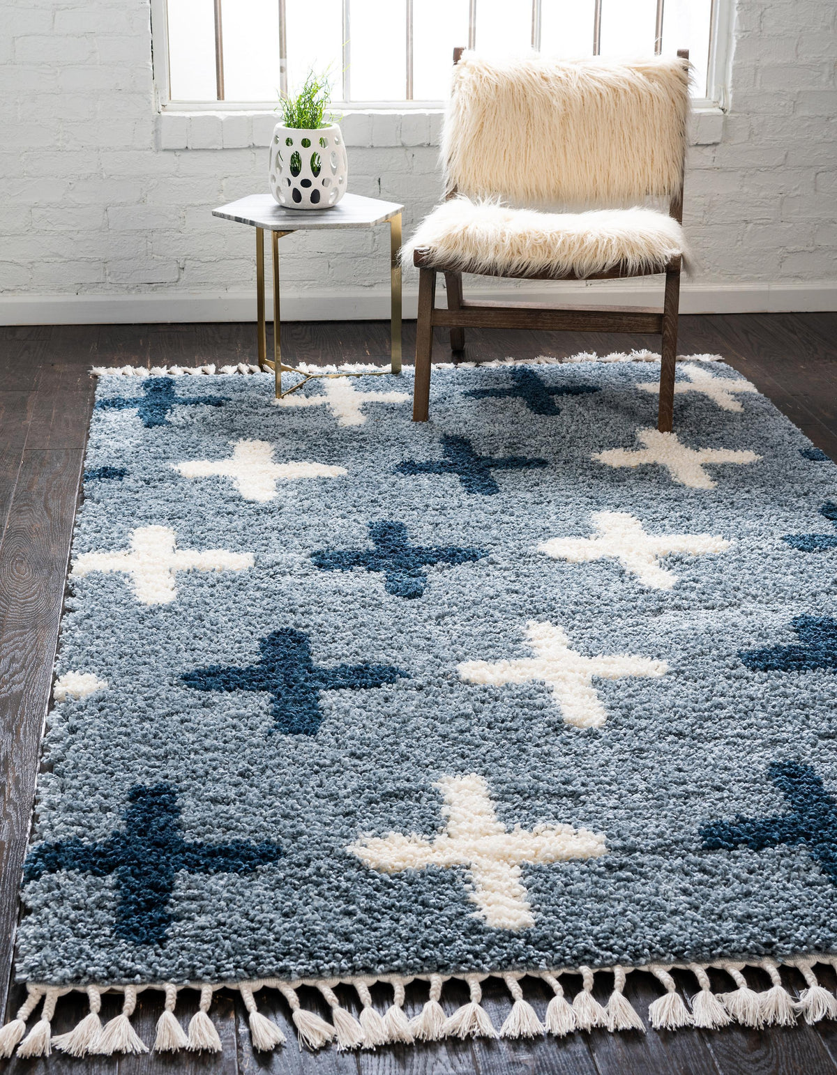 Bayeux – Nordic Two-Tone Shag Rug