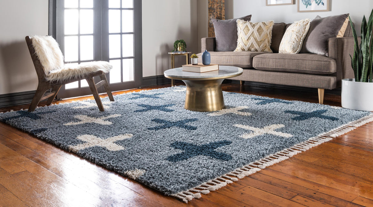 Bayeux – Nordic Two-Tone Shag Rug